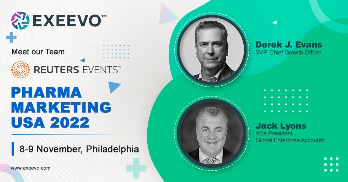 Exeevo Reuters Events Pharma Marketing USA