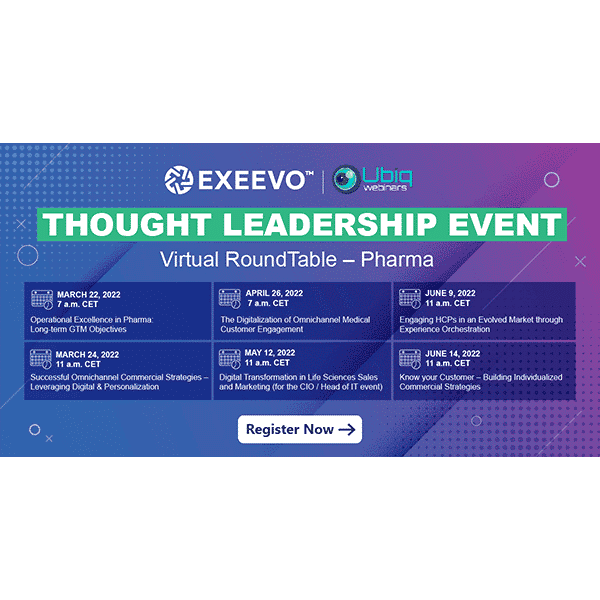 Exeevo Spring 2022 Thought Leadership Events