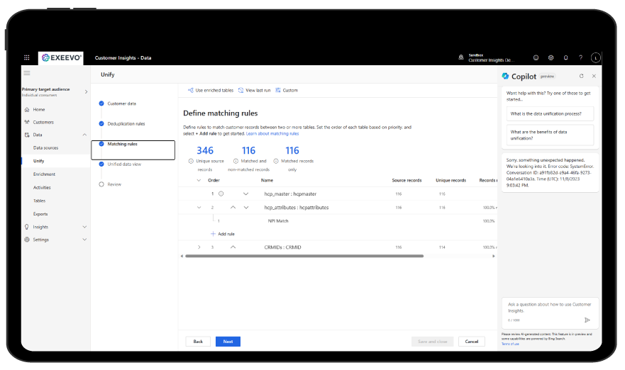 Omnipresence customer insights unify data