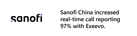 Sanofi China achieved 97% call reporting compliance using the Exeevo CRM mobile app for life sciences.